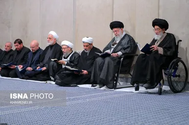 مجلس بزرگداشت شهدای خدمت در محضر مقام معظم رهبری