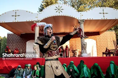 حرکت کاروان نمادین اسرای کربلا در مشهد