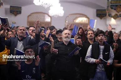 مراسم احیای ناشنوایان در حرم مطهر امام رضا(ع)