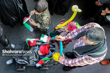 گزارش تصویری (۳) | راهپیمایی روز ۲۲ بهمن در مشهد