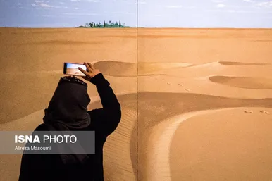 افتتاح نمایشگاه بر فراز دشت در موزه‌ هنرهای معاصر تهران