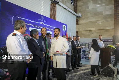 گزارش تصویری | آیین افتتاحیه ایستگاه آتش‌نشانی شماره ۵۷ و آغاز به کار ۳۵۶ آتش نشان جدید الاستخدام و ۲۱ بانوی آتش نشان