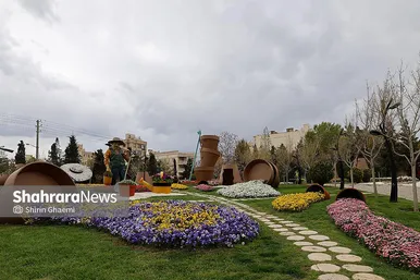 گزارش تصویری | باغ گلهای مشهد میزبان بازدید کننده گان نوروزی