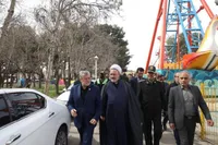 بازدید شهردار مشهد و مدیرکل بازرسی خراسان رضوی از بوستان زائرپذیر غدیر مشهد + فیلم