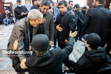 گزارش تصویری | مراسم ترحیم همسر و فرزندان معاون رئیس‌جمهور در مشهد