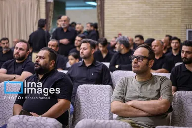 عکس‌هایی از مراسم ترحیم شهید «علیرضا تنابنده» برادرزاده محسن تنابنده