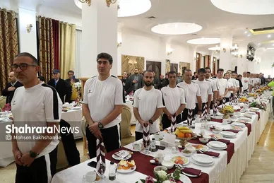 گزارش تصویری | نشست استاندار خراسان رضوی با اعضای تیم ملی ۹۸