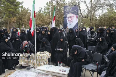 گزارش تصویری | سومین روز بزرگداشت شهید مدافع امنیت «فرج الله شوشتری» در بهشت‌رضا(ع) مشهد