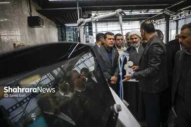 گزارش تصویری | بازدید معاون علمی رئیس‌جمهور از پارک علم و فناوری خراسان