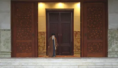 حضور رهبر معظم انقلاب در مرقد مطهر امام خمینی(ره) و گلزار شهیدان