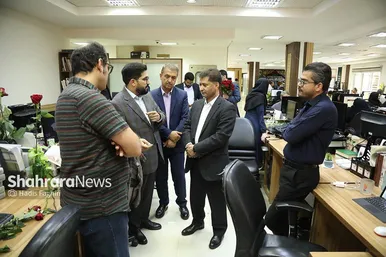 بازدید جمعی از مسئولین شهری و استانی مشهدمقدس از موسسه فرهنگی شهرآرا (۵) (۱۷ مرداد ۱۴۰۳)