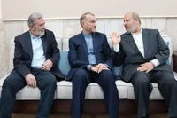 رهبران مقاومت فلسطین با امیرعبداللهیان دیدار کردند + عکس و جزئیات