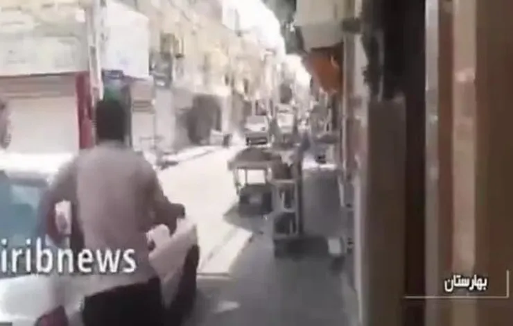 ویدئو| سرقت مسلحانه از طلافروشی در سلطان آباد بهارستان تهران