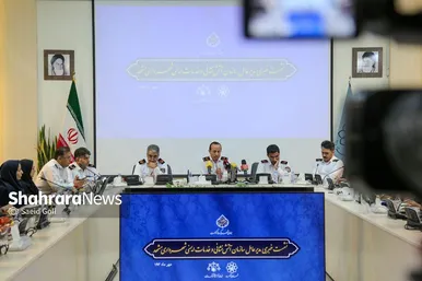 گزارش تصویری | نشست خبری سازمان آتش‌نشانی مشهد