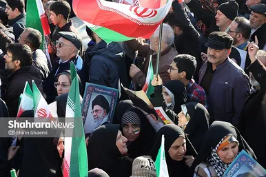 گزارش تصویری | مراسم تشییع پیکر شهدای مدافع امنیت در مشهد (۲۲ دی ۱۴۰۴) - ۴