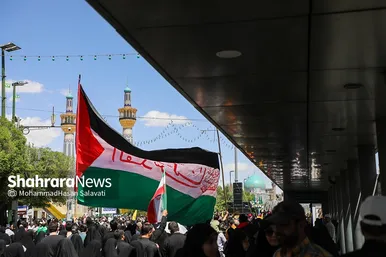 راهپیمایی روز جهانی قدس در مشهد
