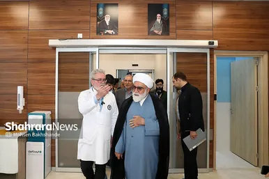 مراسم افتتاح مرکز درمان ناباروری بیمارستان رضوی