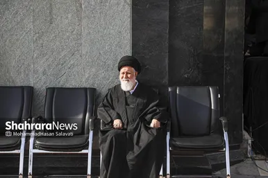 گزارش تصویری | عزاداری شهادت رهبر معظم انقلاب اسلامی، در حرم امام‌رضا(ع) - ۱