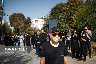 عکس‌هایی از مراسم تشییع پیکر امید جهان (۲۵ شهریور ۱۴۰۴)
