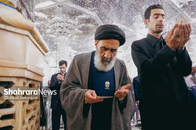 گزارش تصویری | اقامه نماز عید قربان در حرم رضوی (۱۶ خرداد ۱۴۰۴)