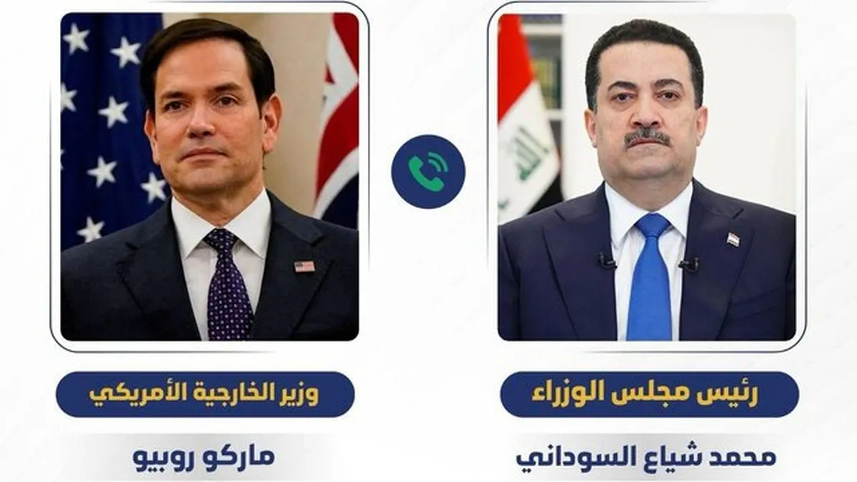 گفت‌وگوی تلفنی وزیر خارجه آمریکا با السودانی