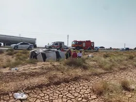 واژگونی خودرو در غرب سبزوار یک کشته و پنج مصدوم برجای گذاشت