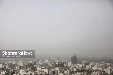 تصاویری از آلوده‌ترین صبح مشهد در قرن جدید (۱۵ مرداد ۱۴۰۲)