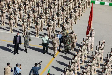 آیین دانش‌آموختگی فراگیران مرکز آموزش مرزبانی خراسان‌ رضوی‎‎