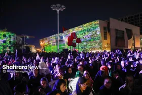 لغو رویداد &laquo;نورنما&raquo; در میدان شهدا مشهد در پی بارش باران(۱۲ فروردین ۱۴۰۴)