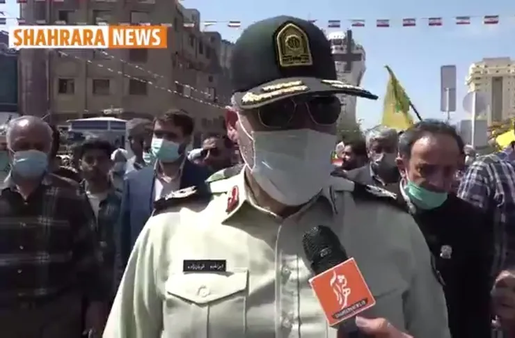 ویدئو | جانشین فرمانده انتظامی استان خراسان رضوی: راهپیمایی روز قدس در استان بدون هیچ مشکلی برگزار شد