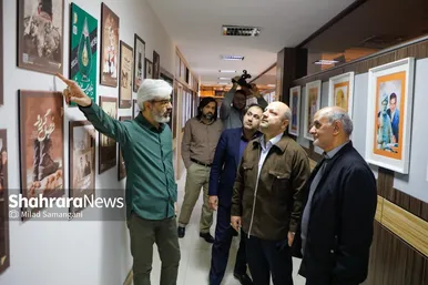 گزارش تصویری | بازدید معاون رسانه‌ای و تبلیغات وزارت فرهنگ و ارشاد اسلامی از موسسه فرهنگی شهرآرا