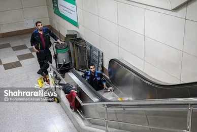 تعمیر و نگهداری قطارشهری مشهد