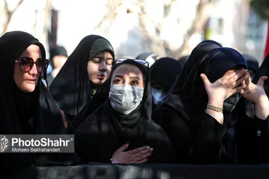 مراسم تشییع و تدفین شهید گمنام در دانشگاه فردوسی مشهد