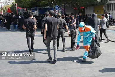 فعالیت پاکبان‌ها در روزهای پایانی ماه صفر