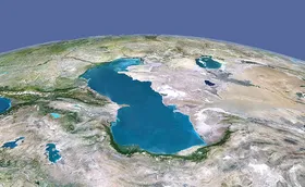 کاهش ۱۲ سانتیمتری ترازآب در دریای خزر