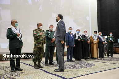 تجلیل از پیشکسوتان دفاع مقدس خراسان رضوی همزمان با سراسر کشور