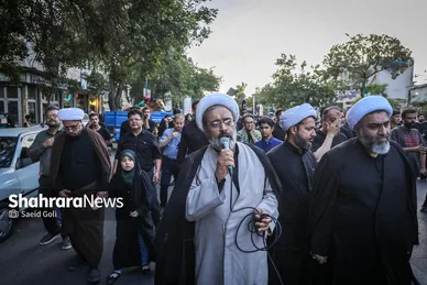 گزارش تصویری | کاروان اعلام عزای ماه محرم در مشهد