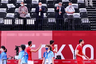 تصاویر منتخب از حضور کاروان ایران در مسابقات المپیک 2020