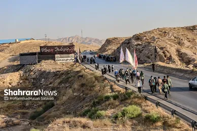 گزارش تصویری | زائران پیاده امام رضا(ع)