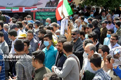 راهپیمایی روز جهانی قدس در مشهد