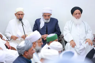 عکس‌هایی از دیدار جمعی از بزرگان و علمای اهل سنت با رهبر معظم انقلاب