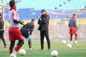 خط و نشان گل&zwnj;محمدی | پرسپولیس با امیدهایش تمرین کرد
