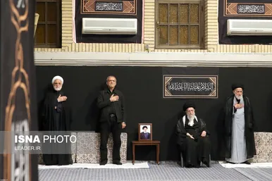 اولین شب مراسم عزاداری حضرت اباعبدالله‌الحسین(ع) در حسینیه امام‌خمینی(ره)