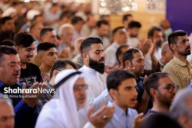 نماز عید سعید قربان در حرم مطهر رضوی