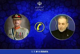 تماس تلفنی وزیر امور خارجه کشورمان با فرمانده ارتش پاکستان | عراقچی: نسبت به ماجراجویی&zwnj;های آمریکا هشدار می&zwnj;دهیم