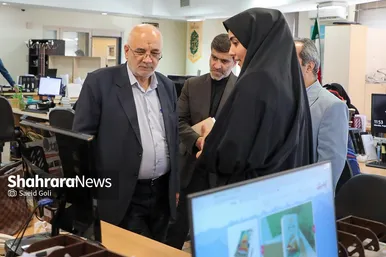 بازدید اعضای شورای اسلامی شهر مشهد از روزنامه شهرآرا