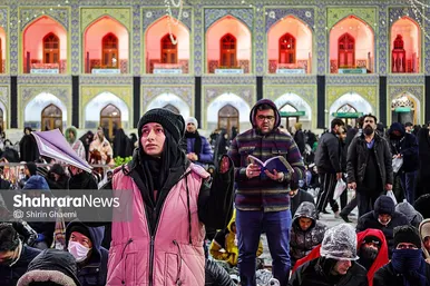 گزارش تصویری | مراسم احیای دومین شب قدر در حرم مطهر امام رضا (ع) -۲