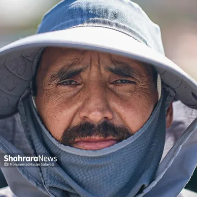 گزارش تصویری | خادمان فیروزه ای در خیابان های نجف