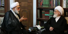تولیت آستان قدس رضوی با آیت&zwnj;الله نوری همدانی دیدار کرد