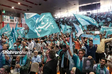 عکس‌هایی از سفر انتخاباتی «مسعود پزشکیان» به مشهد